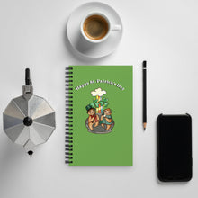 Load image into Gallery viewer, St. Paddy&#39;s Day Spiral notebook

